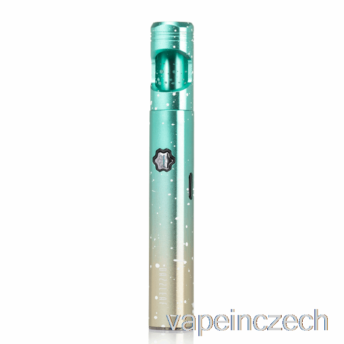 Dazzleaf Handii Vv 510 Závitová Baterie Zlatá / Zelená Splatter Vape Pero